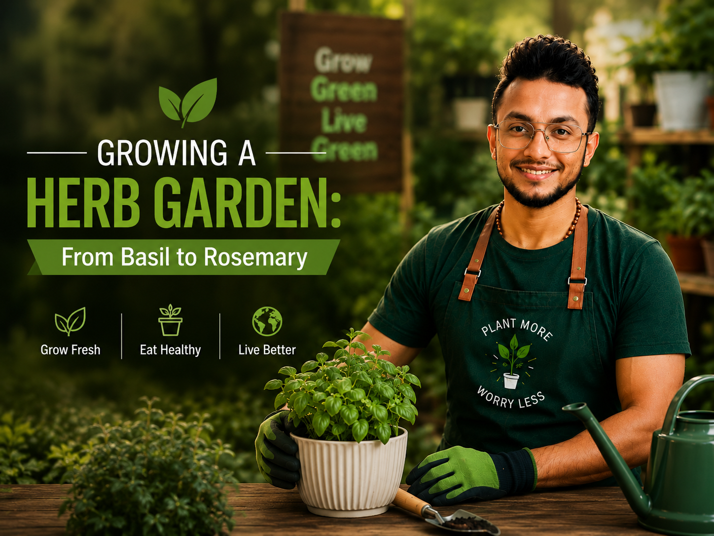 Herb garden
